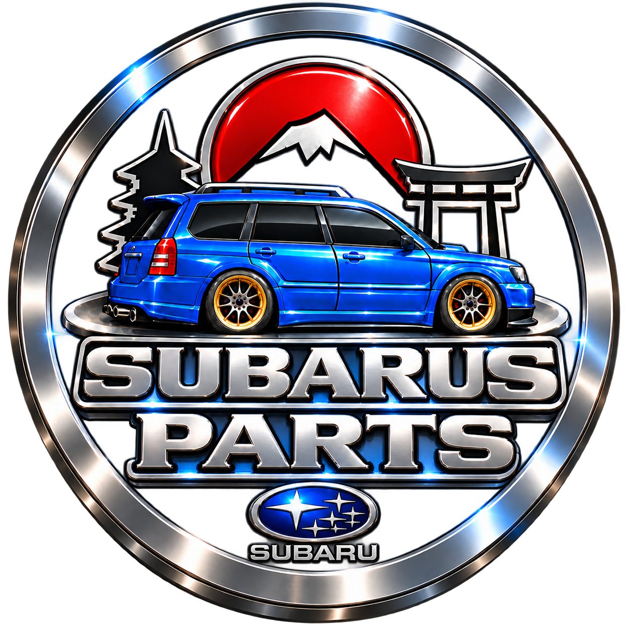 Логотип Subarus parts