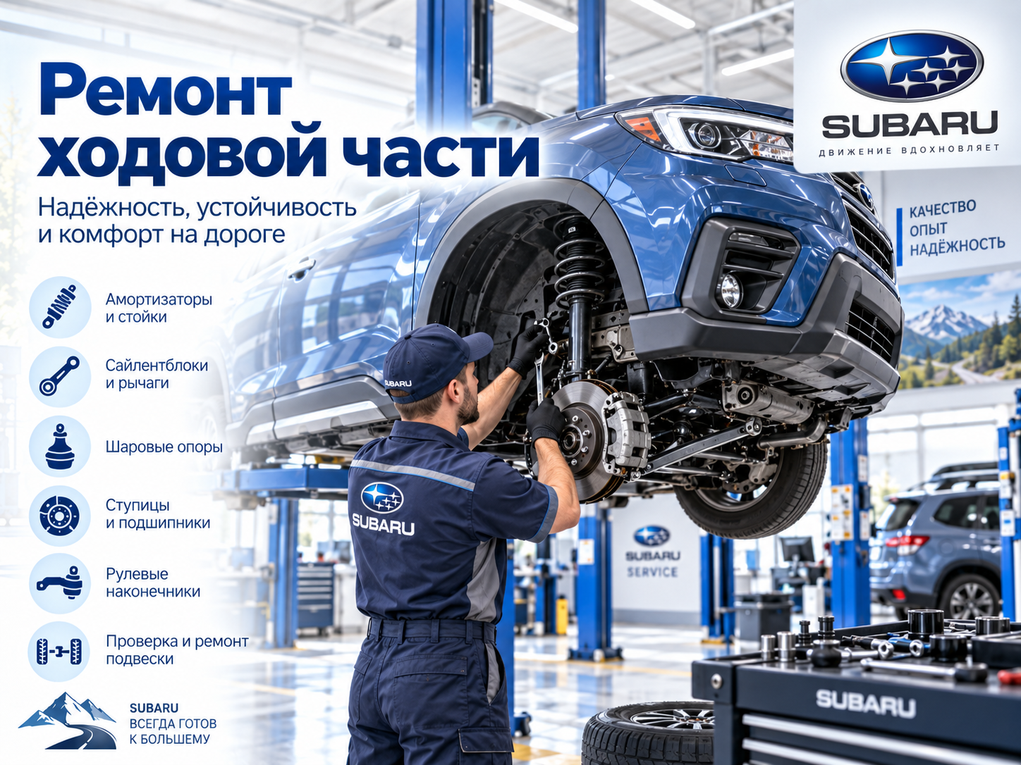Ремонт ходовой части